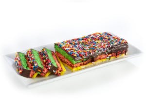 Pack of 10-12 Rainbow Cookies
